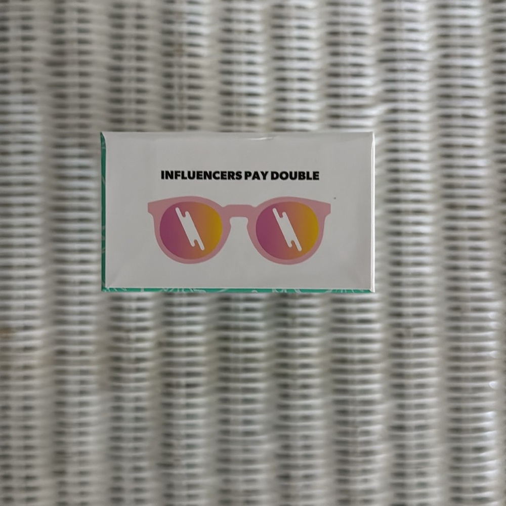 Goodr pink round sunglasses. Case included. - Picture 7 of 8